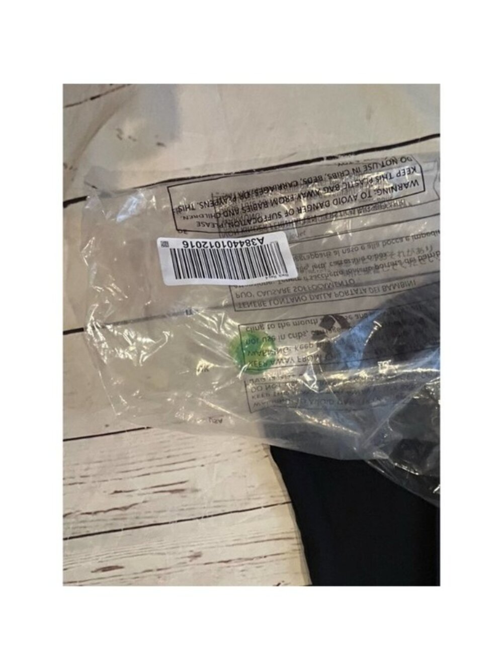 Black V Neck Stain Resistant Shirt - Picture 7 of 7